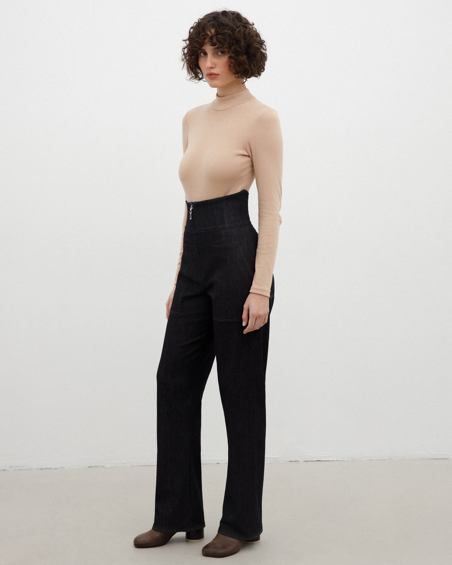 STRETCH LONG SLEEVE-TOP
