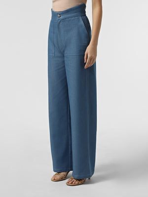 HIGH WAISTED DENIM JEANS