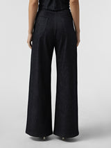 WIDE-LEG DENIM TROUSERS