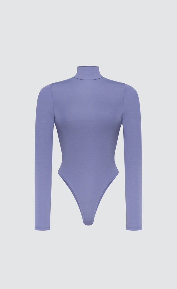 STRETCH OPEN-BACK BODYSUIT