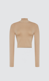 STRETCH LONG SLEEVE-TOP