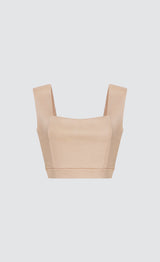 TAILORED CROP TOP