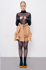 DRAPED SKIRT
