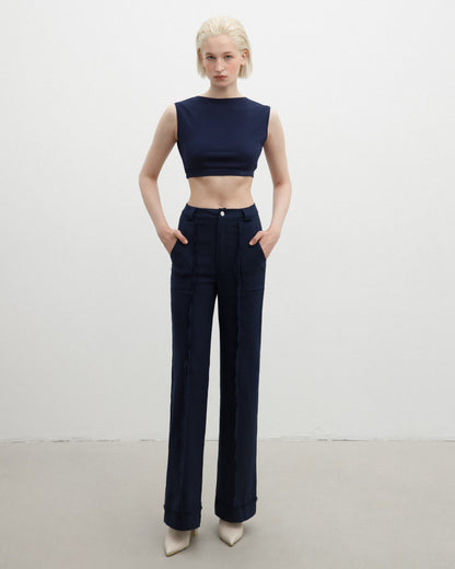 SEAMLESS CROP TOP