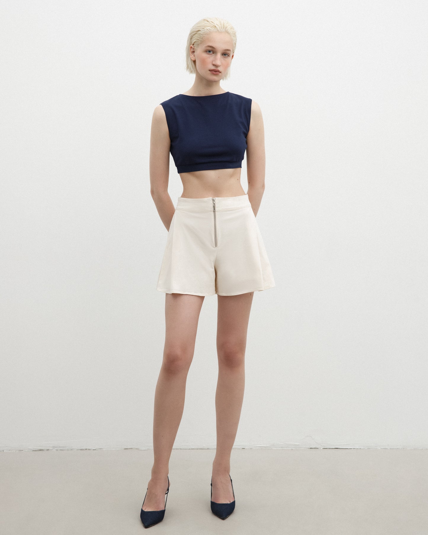 FLARED SHORTS