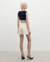 FLARED SHORTS
